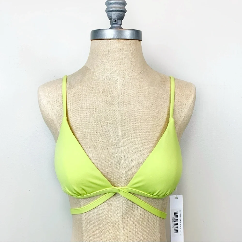 Jonathan Simkhai Harlen Bikini Top Size S NWT